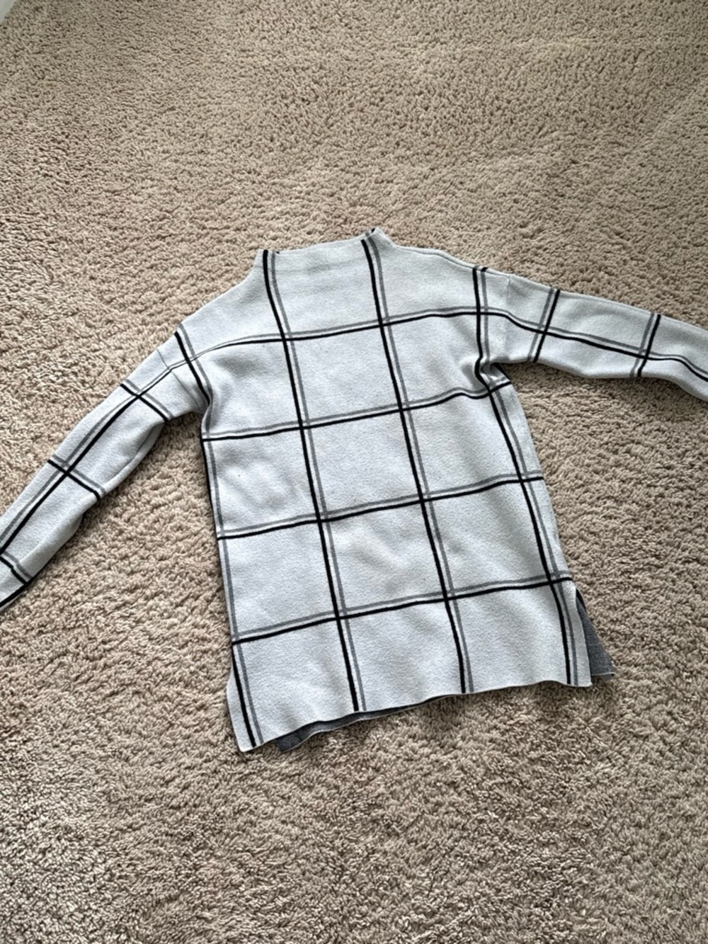 Jones New York Gray Knit Sweater